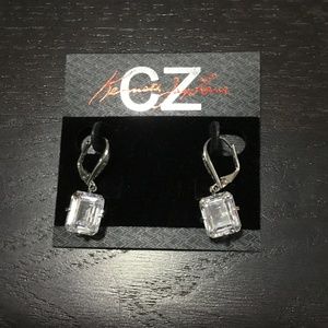 Kenneth J Lane CZ earrings